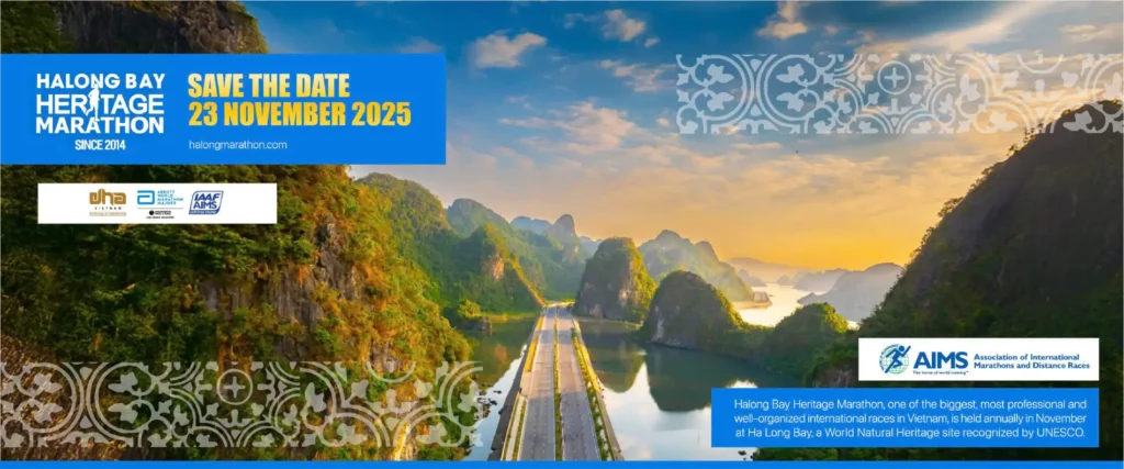 Ảnh gom nhóm Halong International Heritage Marathon 2025