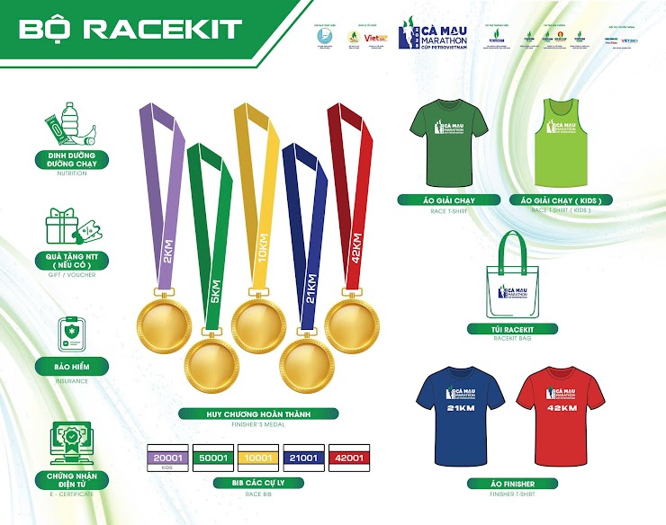 Racekit Cà Mau Marathon